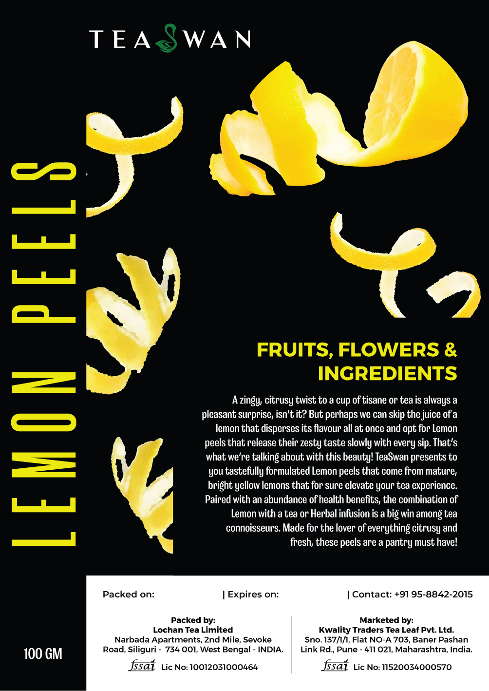 Lemon peels