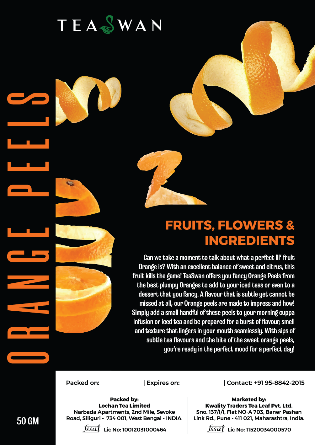 Orange peels