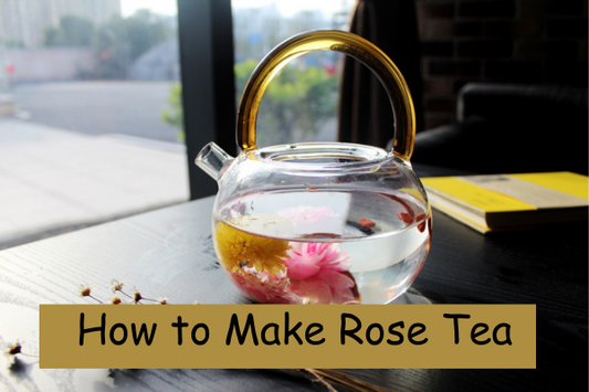 How to make rose tea