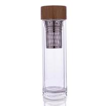 450ml Clear Glass Bottle Infuser - Shop-Teas-Online-TeaSwan